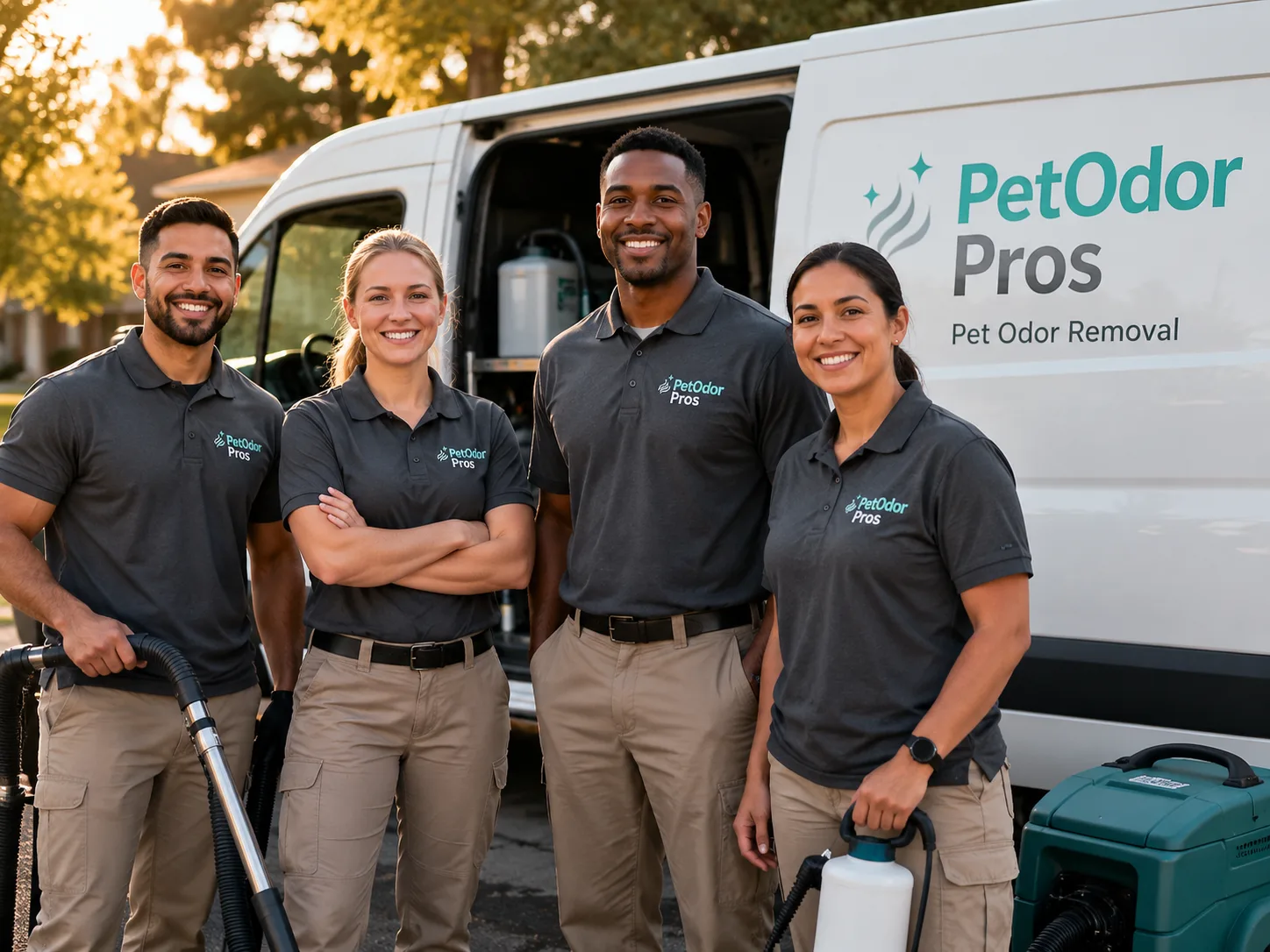 Pet Odor Removal team serving Central City, PA